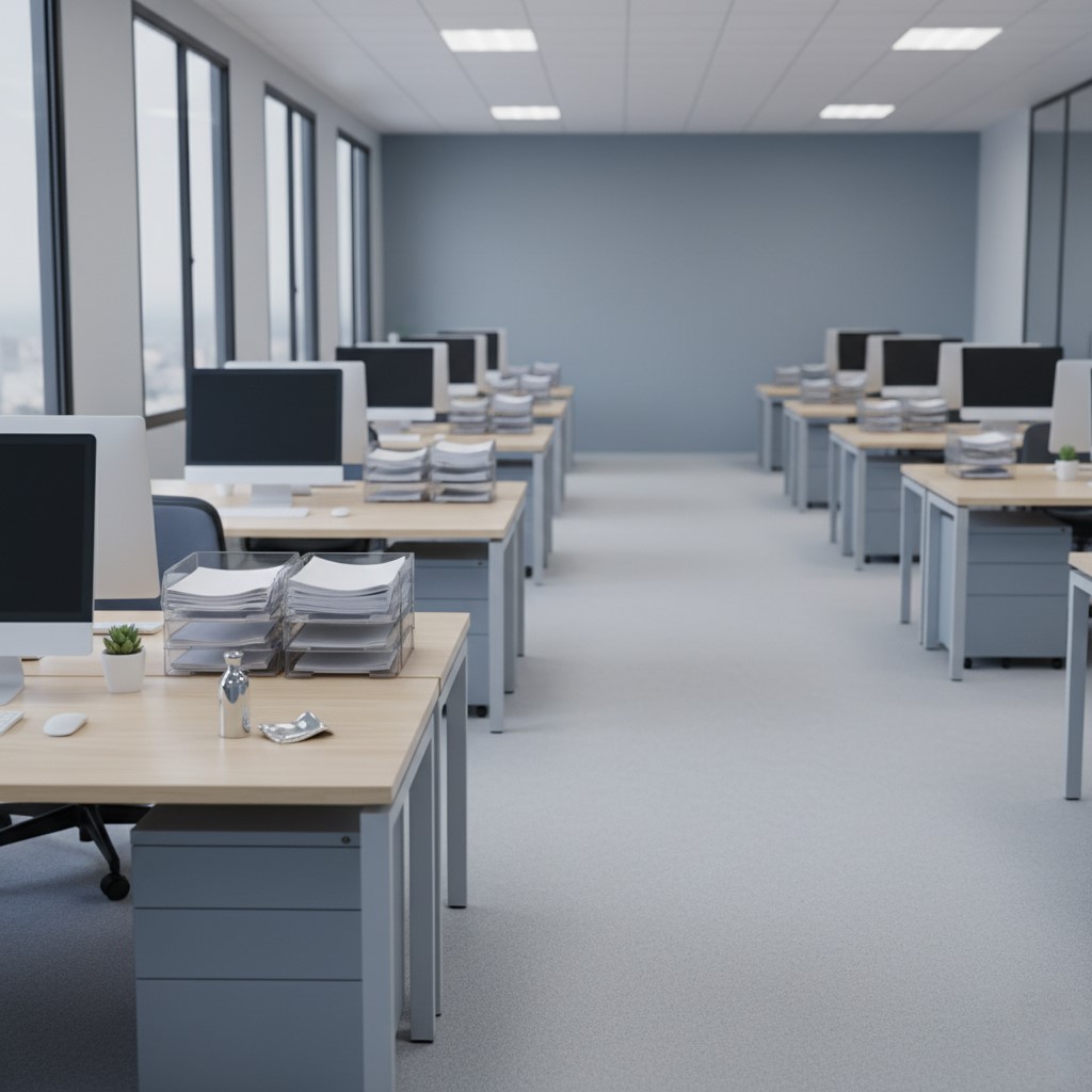 تنظيف المكاتب